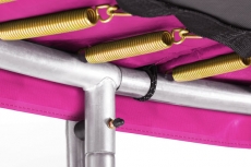 Батут с защитной сеткой Salta Combo 183 см Pink